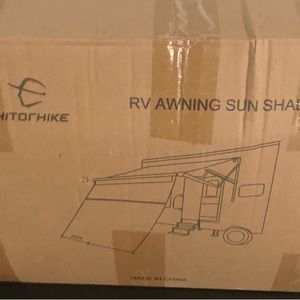 RV Awning Sun Shade Screen - HITORHIKE (13 x 9)